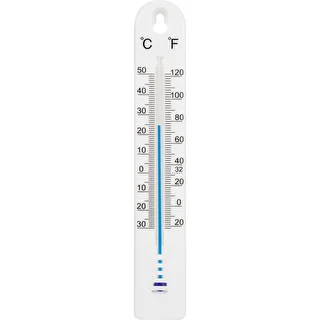 Universalus termometras (nuo -30 iki +50 °C), 17 cm, baltas