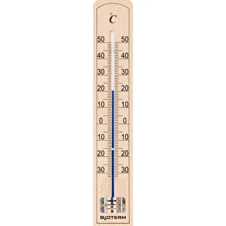 Patalpų termometras su sustiprinta kapiliarinio vamzdelio apsauga (nuo -30 °C iki +50 °C) 20 cm