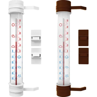 Lauko termometras (nuo -50°C iki +50°C) 23 cm, mišrus asortimentas, lenkiška gamyba