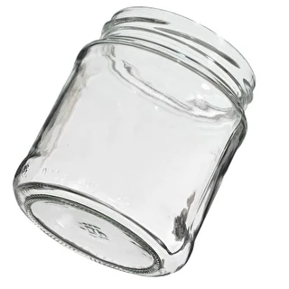 Stiklainis TO 500 ml su auksinės spalvos užsukamu dangteliu fi82/6 – 6 vnt. – photo 4