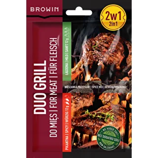 Duo Grill mėsai, 2 viename prieskonių mišinys, 2 x 12 g
