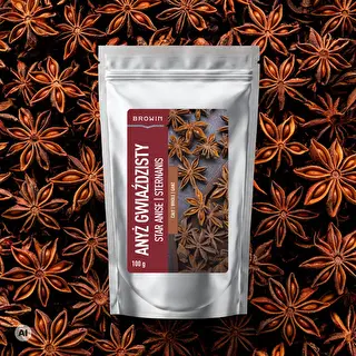 Žvaigždinis anyžius, nesmulkintas, 100 g – photo 5