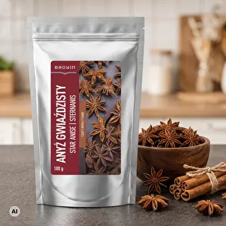Žvaigždinis anyžius, nesmulkintas, 100 g – photo 4