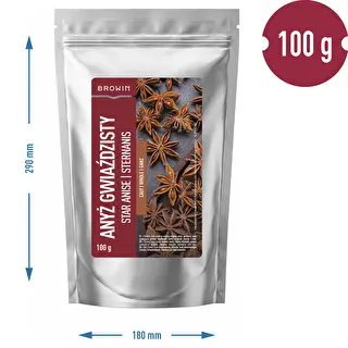 Žvaigždinis anyžius, nesmulkintas, 100 g – photo 3