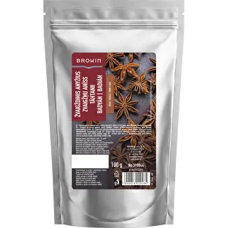 Žvaigždinis anyžius, nesmulkintas, 100 g – photo 2