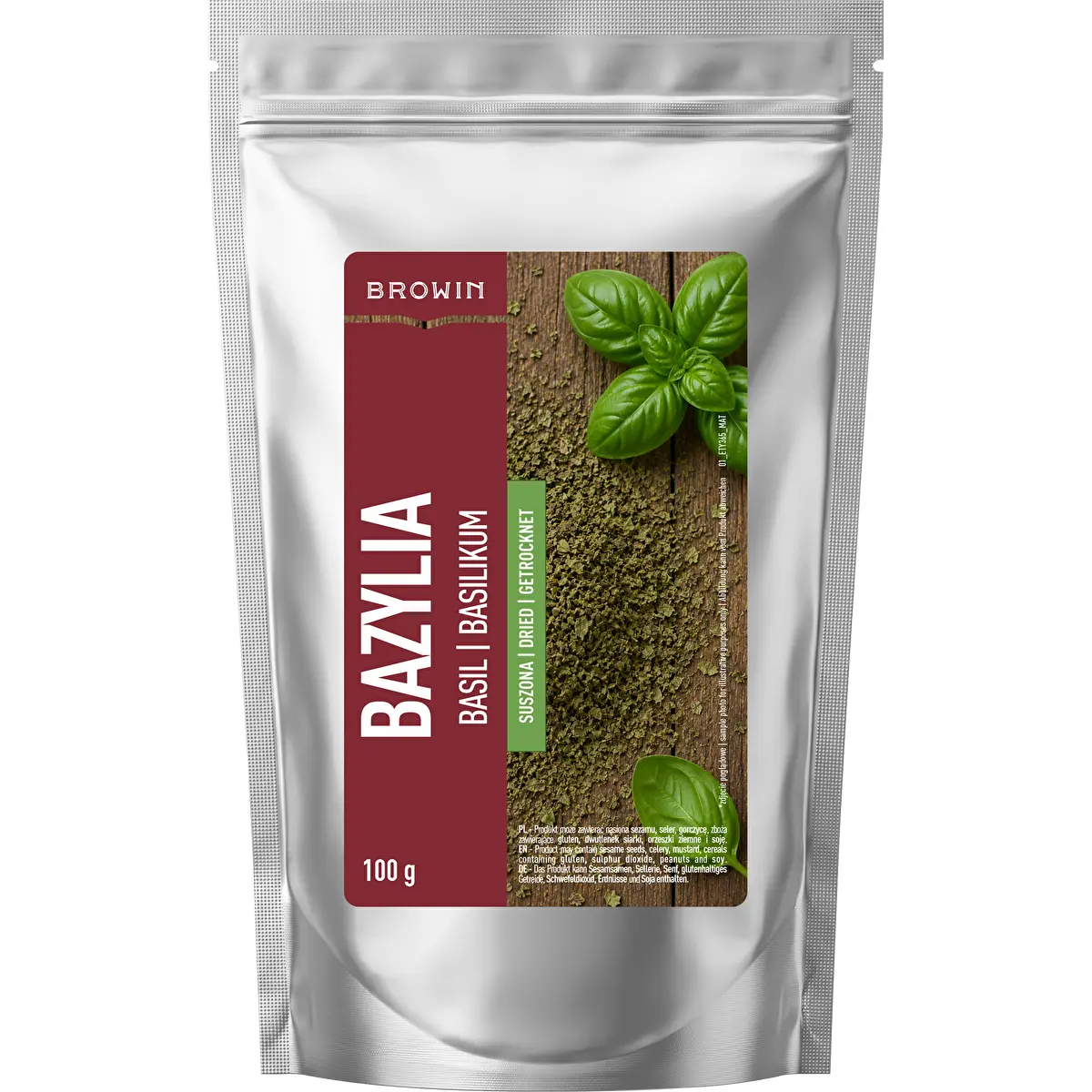 Džiovintas bazilikas, 100 g