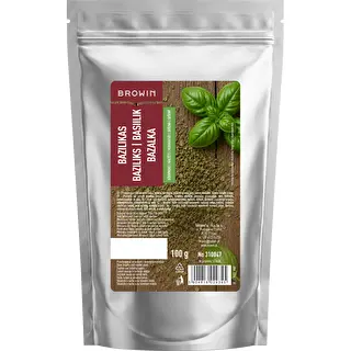 Džiovintas bazilikas, 100 g – photo 2
