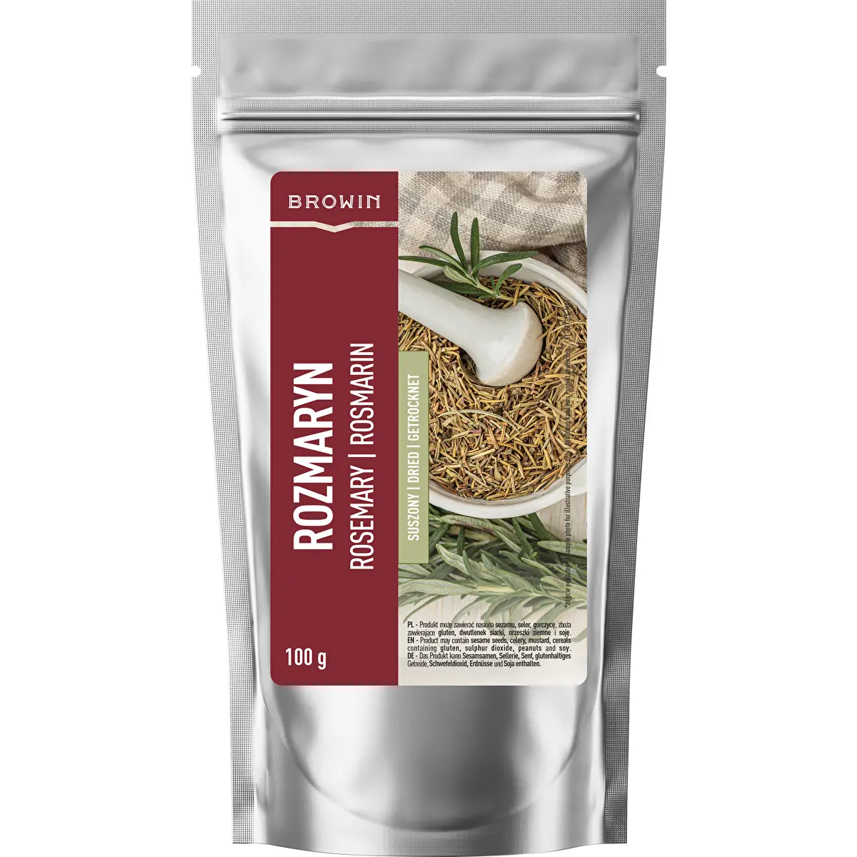 Džiovintas rozmarinas, 100 g