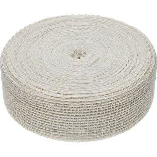 Baltas mėsos tinklelis, 12,5 cm x 50 m, su šiluminiu atsparumu iki 220 °C