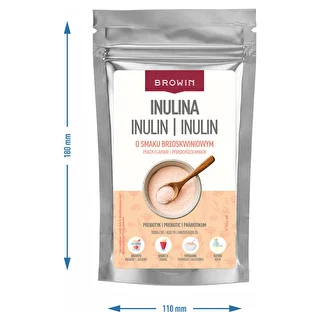Persikų skonio inulinas, 100 g – photo 3