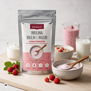 Žemuogių skonio inulinas, 100 g – photo 4