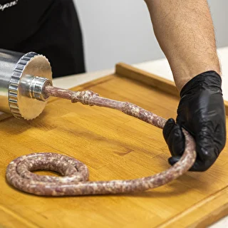 Horizontalus 2,5 kg dešrų kimštuvas su silikoniniu stūmokliu – photo 13