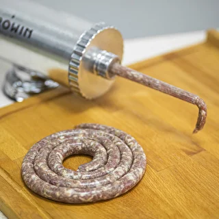 Horizontalus 2,5 kg dešrų kimštuvas su silikoniniu stūmokliu – photo 14