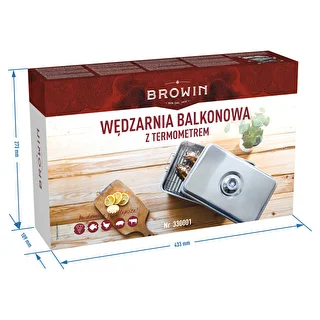 Balkoninė rūkykla su termometru – photo 6