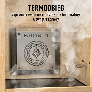 Medinė sodo rūkykla 200 L – dragON Wood 100E su elektriniu šildymo moduliu ir valdikliu – photo 6
