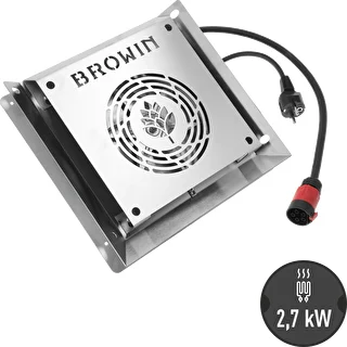 Kaitinimo modulis su ventiliatoriumi, 2,7 kW – lauko rūkykloms – photo 1