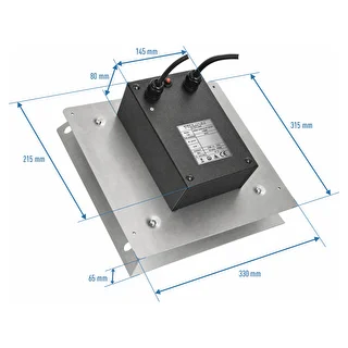 Kaitinimo modulis su ventiliatoriumi, 2,7 kW – lauko rūkykloms – photo 5