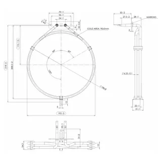 Rūkyklos kaitinimo elementas - 1,5 kW – photo 4