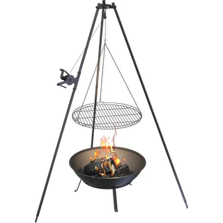 Sodo ugnies dubuo su grotelėmis, Ø55 cm, apvalus – photo 7