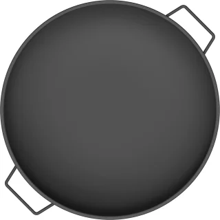 Sodo ugnies dubuo Ø58 cm, apvalus, dubens formos – photo 3