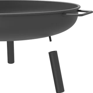 Sodo ugnies dubuo Ø58 cm, apvalus, dubens formos – photo 6