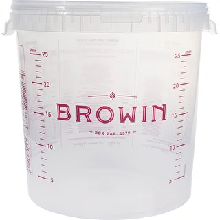 Fermentacinis indas 30 l su spauda ir 2 fermentacijos vamzdeliais