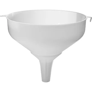 Baltas plastikinis piltuvas Ø 25 cm