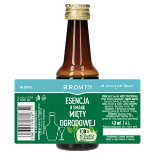 Sodo mėtų skonio esencija, skirta 4 L, 40 ml – photo 4