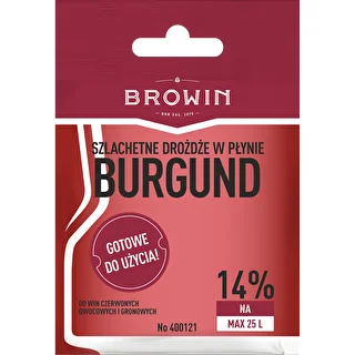 Vyno mielės Burgund be išankstinio dauginimo, 20 ml
