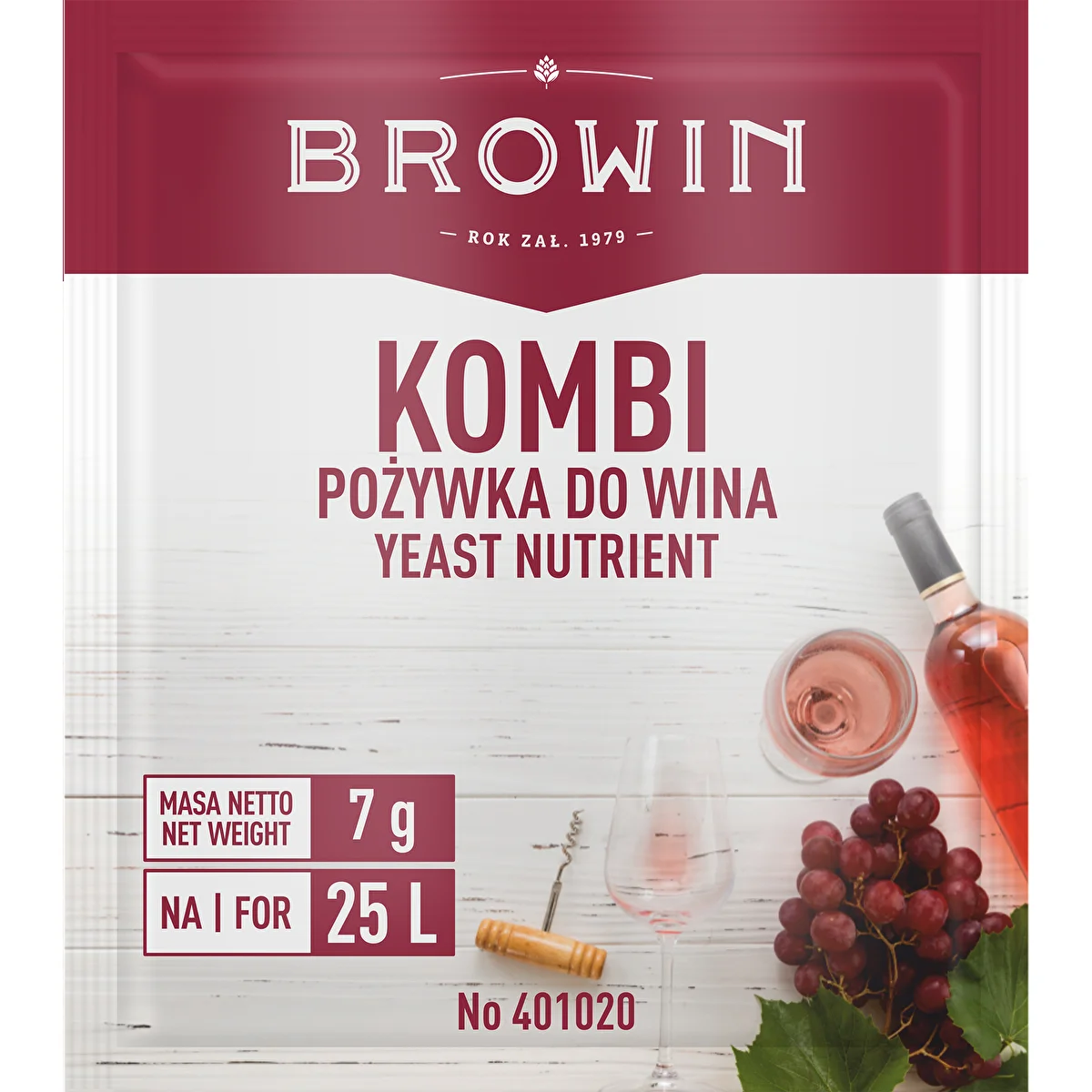 Maistinė druska vynui KOMBI, 7 g