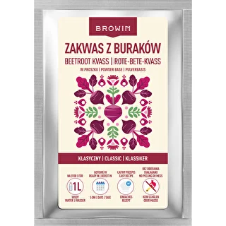 Burokėlių raugo milteliai, klasikinio skonio, 36 g – photo 1