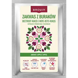 Burokėlių raugo milteliai su obuoliu, 36 g – photo 1