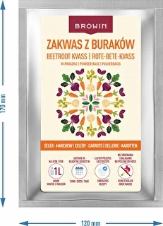 Burokėlių raugas miltelių pavidalu su salierais ir morkomis, 36 g – photo 3