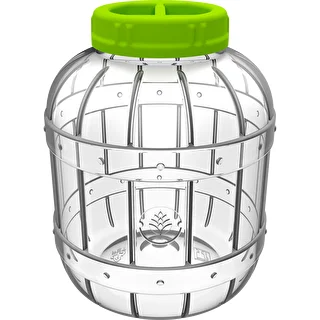 Nedūžtantis, daugiafunkcis stiklainis, 5 l