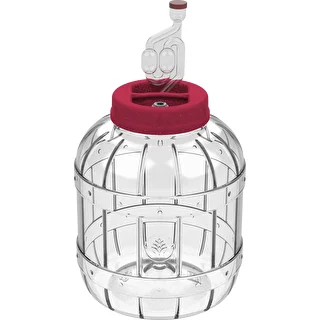 Nedūžtantis, daugiafunkcis fermentacijos stiklainis, 5 l