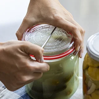 Spaustukai WECK stiklainiams ''tradiciniai'' – 10 vnt – photo 2