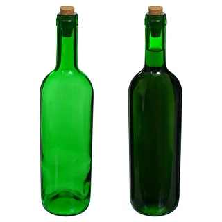 Vyno butelis 0,75 l žalias - pakuotė 8 vnt. – photo 5