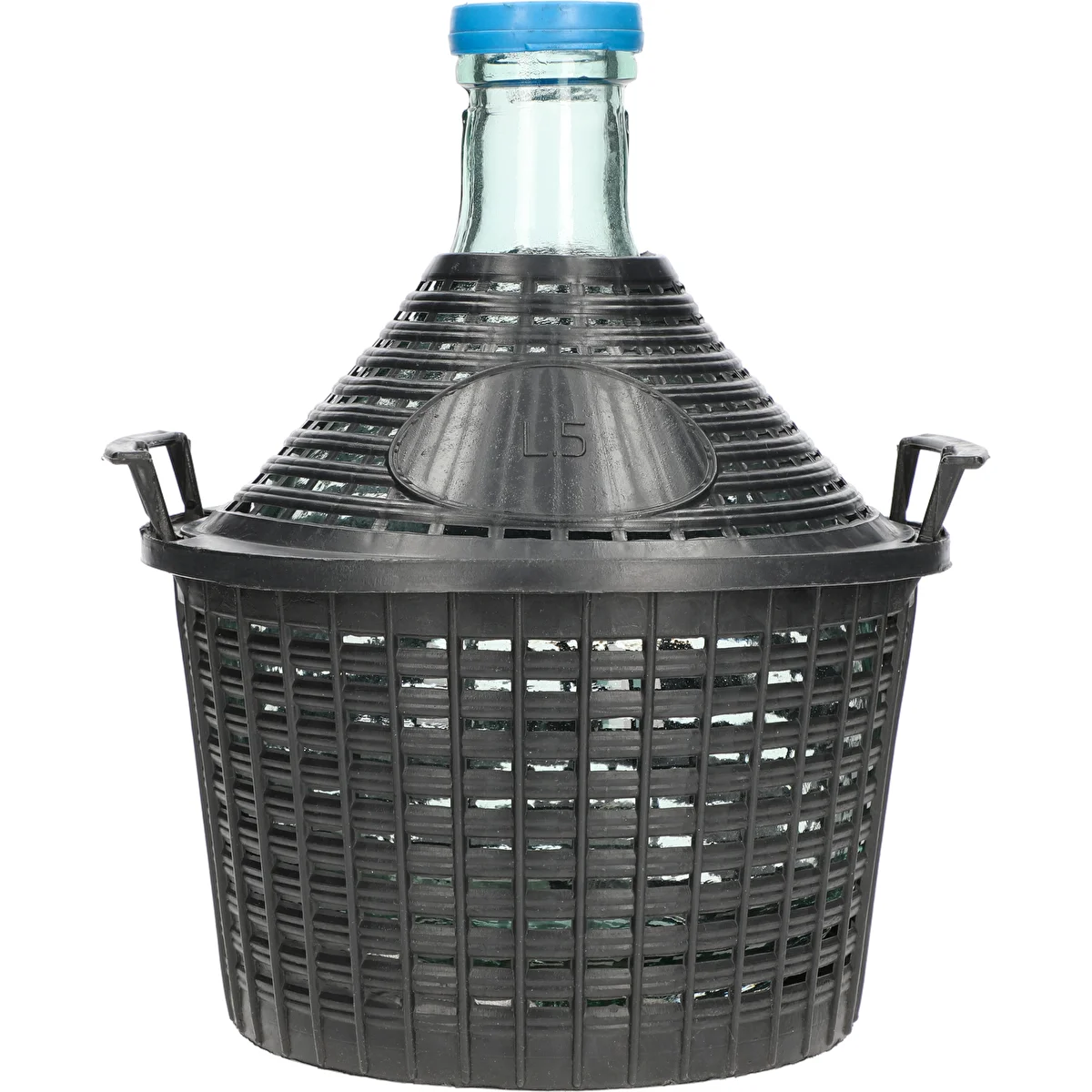 Vyno balionas 5 l plastikiniame krepšyje