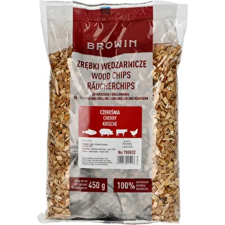 Rūkymo/grilinimo drožlės, vyšnia, 450 g, 8 klasė