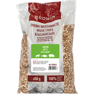 Drožlės rūkymui ir grilinimui, OBELIS – 450 g, 2 kl.