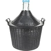Balon do wina 10 L w koszu plastikowym - 9 gąsior, butla na wino, balon na wino, do piwa, do fermentacji, domowe wino, szklany balon do wina, do nalewek, do miodów pitnych