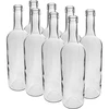 Butelka Biała na wino 0,75 L - zgrzewka 8 szt. - 3 butelka 750ml, butelka na wino, butelka biała, butelki do wina, butelki po winie, szklana butelka , butelka z korkiem, butelki z korkiem, butelki 0,7