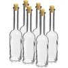 Butelka na nalewkę 100 ml 6 szt.+ 6 korków - 8 butelka do alkoholu, butelki ozdobne na alkohol, butelka szklana na alkohol, butelki do bimbru na wesele, butelka na nalewkę, butelka do wina, butelki na wino, nalewka