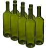 Butelka oliwkowa na wino 0,75 L - zgrzewka 8 szt. - 4 butelki, butelka, szklana butelka, butelki wina, butelka wina, butelka wina pusta, szklana butelka wina, korek butelki wina, puste butelki, zielone butelki, butelka zielona