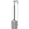 Destylator hawkSTILL 1.0 CONVEX 60L-ELEKTR. PERUN - 3 destylator Browin, destylatory modułowe, destylator z odstojnikami, destylator modułowy, odstojniki do destylatora, czysty destylat, zestaw destylacyjny, wypukła pokrywa, pokrywa typu convex, pojemnik destylacyjny z pokrywą, zestaw do destylacji, zestaw destylacyjny do rozbudowy, destylacja na różnych źródłach ciepła, destylator 60 L, zimne palce
