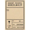 Etykiety samoprzylepne 60x90 mm na butelki, wódkę, PRL, 20 szt. ['etykiety PRL', ' etykieta samoprzylepna', ' etykieta przylepiania', ' etykieta papierowa', ' etykieta na butelki', ' etykieta na szkło', ' vintage']
