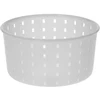 Forma serowarska okrągła Ø 13 x 7 cm na 800 g - 6 forma serowarska, forma walec, ser, ser domowy, formowanie sera, domowy ser, forma serowarska, foremka do sera, serowarstwo, jak zrobić ser, do sera, ser podpuszczkowy