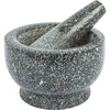 Granitowy moździerz kuchenny z tłuczkiem ['możdzierz z granitu', ' moździerz w tłuczkiem', ' moździerz kamienny', ' moździerz z kamienia', ' moździerz kuchenny', ' moździerz do ziół']