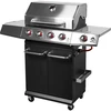 Grill gazowy dragON BBQ101, 11,7 kW, czarno-srebrny ['grill gazowy', ' nowoczesny grill', ' jaki grill kupić', ' jaki grill wybrać', ' ruszt żeliwny', ' palnik boczny', ' termometr w pokrywie', ' półka boczna grilla', ' grill do woka', ' grill mobilny', ' grill do pizzy', ' grill z kółkami', ' łatwe czyszczenie grilla', ' grill z wysoką mocą grzewczą', ' ergonomiczne pokrętła grilla', ' grill z nowoczesnym designem', ' aromatyzatory na palniki grilla', ' akcesoria do grilla', ' grill w dobrej cenie', ' stabilny grill', ' najlepsze grillowanie', ' sprzęt do grillowania', ' solidny grill', ' grill wielofunkcyjny', ' funkcjonalny grill', ' grillowanie warzyw']