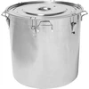 Pojemnik ze stali nierdzewnej 161 L z pokrywką - 2 pojemnik do fermentacji, domowe wino, domowe piwo, pojemnik fermentacyjny, winiarstwo, piwowarstwo